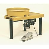 Brent EX Pottery Wheel - Ceramic &amp; Pottery Tools - Pottery Wheel - Yellow - Small - Unisex - Big Kid, Youth - Includes Splash Pan, Brent Classic Controller