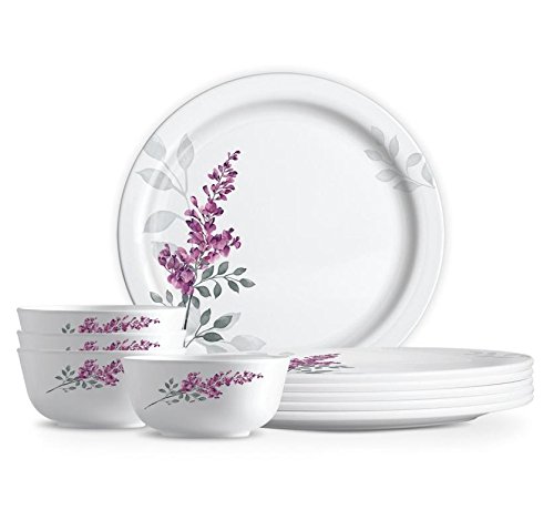 Skykey Milton Melamine Thali Set(Maroon) - 6 Pieces Buffet Plate and 12-Pieces Small Bowl