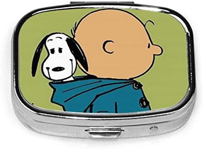 ピルケース 薬ケース サプリメントケース 薬入れ スヌーピー 小物入れ ステンレス製 携帯型 防水 飲み忘れ防止 コンパクト ケース 応急処置 旅行 小型 錠剤 収納ケース 密閉 耐湿 常備薬 お買得 おしゃれ