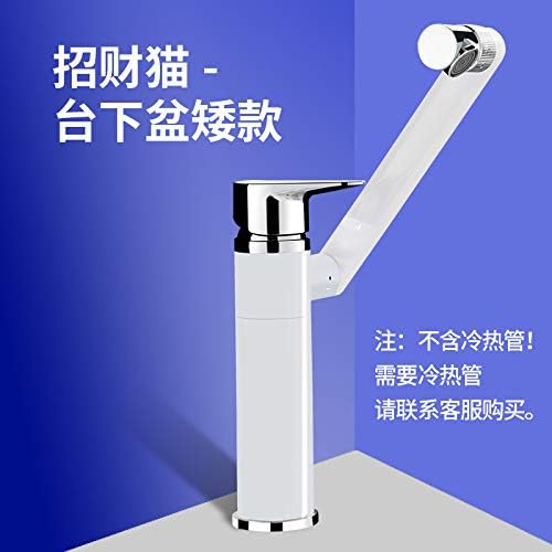 Lavabo De Baño Agua Fría Y Caliente Mezclando Grifo De Un Solo Orificio