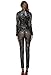 Sorrica Trendy Women's Sexy Catsuit Leather Zip up Clubwear Stripper (One-size, Black)