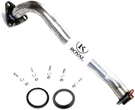 Royal Exhaust Catalytic Converter Compatible with 1996, 1997, 1998, 1999, 2000 Honda Civic Civic del Sol 1.6L, Front Pipe Exhaust System