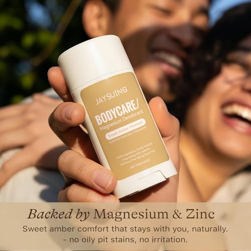 LBOYLOVE® Natural Deodorant for Women - Aluminum & Baking Soda Free, Made with 55% Organic Ingredients, Kid & Sensitive Skin Safe Magnesium Deodorant