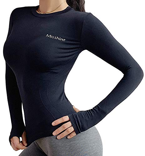 Angcoco-Womens-Activewear-Quick-Dry-Long-Sleeve-T-Shirt