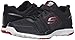 Skechers Sport Men's Quick Shift Tr Oxford Sneaker,Black/Red,10.5 M US