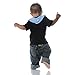 Bumkins Absorbent Cotton Bandana Bib 2 Pack, Blue