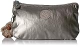 Kipling Creativity L Pouch, Metallic Pewter