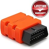 KONNWEI KW902 Mini ELM327 Bluetooth Wireless OBDII Car Diagnostic Scan Tool Elm 327 OBD2 Code Reader Support J1805 Protocol(Orange)