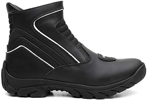 bota motoqueiro masculina venetto em couro