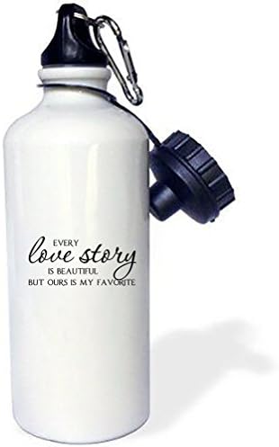 DCKLOIK Love Story Aluminum Sports Water Bottle Gift 20 Ounce