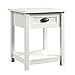 Sauder County Line Night Stand, Soft White finish