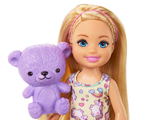 Barbie FXG83 - Club Chelsea Puppe Schlafzimmer Spielset, Puppen Spielzeug und Puppenzubeh?r ab 3 Jahren, Mehrfarbig – Bild 5