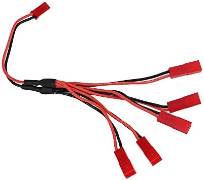 JIMI 5 in 1 Battery Charging Connecting Cable for WLtoys V636 V686 JJRC H12C V686G UdiRC U815A U818A RC Quadcopter