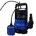 Homdox 1/2 HP Submersible Sump Pump 400W Dirty Clean Water Pump 2115GPH w/ 15ft Cable and Float Switch