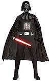 Star Wars Adult Darth Vader Set, Black, Plus