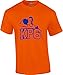 Silverfish Tees Kristaps Porzingis KP6 T-Shirt Jersey, New York Knicks, NBA NYK (Youth Large, Orange)