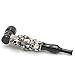Aluminum Alloy Filter Pipe, Portable Pipe, Gift for Father, Husband (Black)
