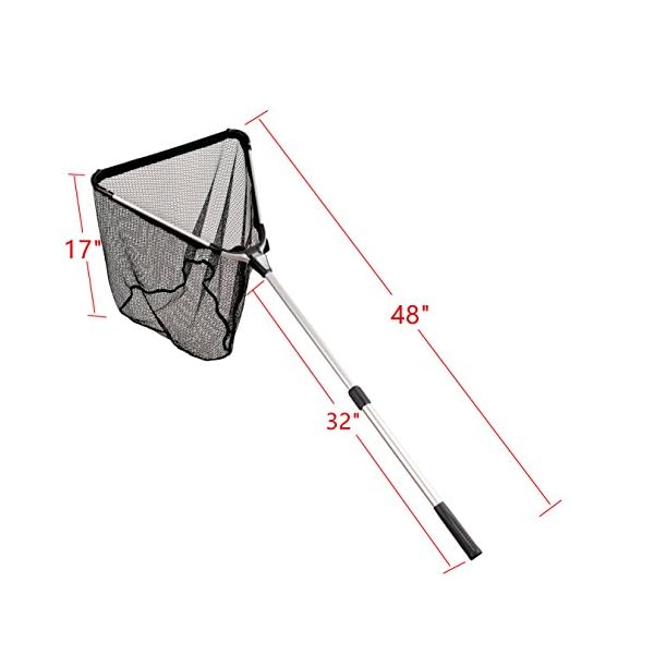 Fiblink-Folding-Telescoping-Aluminum-Fishing-Landing-Net-with-2-Section-Extending-Pole-Handle-Extend-Length-35-48