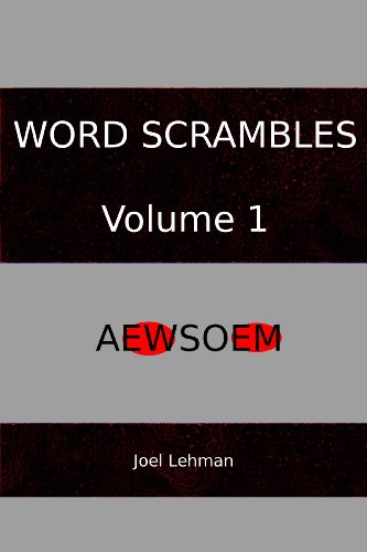 Word Scrambles Volume 1 - 