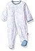Magnificent Baby Baby Infant Magnetic Footie, BlueSavannah Blue Newborn, NB