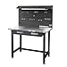 Seville Classics UltraHD Lighted Stainless Steel Top Workbench