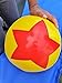 L LIFETIME Wonder Women Favor Beach Balls -12 Pack Birthday Party Circus Theme for Kids Adults Gift Giveaway Girls Boys Superhero Red Star Goodie Bag Filler Summer Pool Inflatable Indoor Outdoor Fun