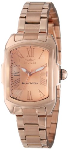 Invicta Women's 15158 "Lupah" 18k Rose Gold Ion-Plated Watch