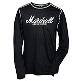 Marshall Logo Thermal Black with Gray Contrast Stitching Large