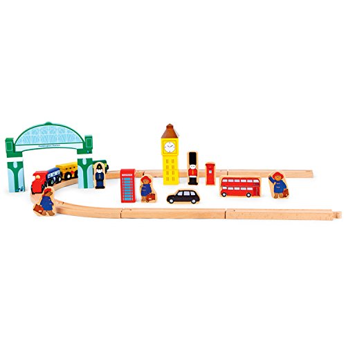 Paddington Bear Wooden Railway Play Set โ image 1
