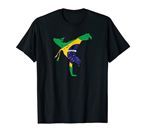 Capoeira ClothingFlag of Brazil Capoeira T-Shirt T-ShirtOEKO-TEX STANDARD 100