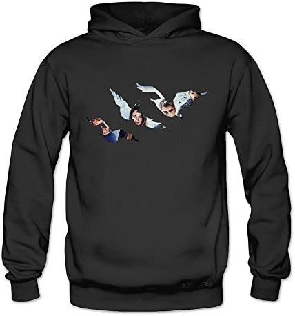 Cool Divergent Three Sea Gull Women's Hood Sweatshirt Black