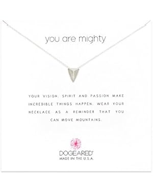 You Are Mighty Pyramid Necklace, 16