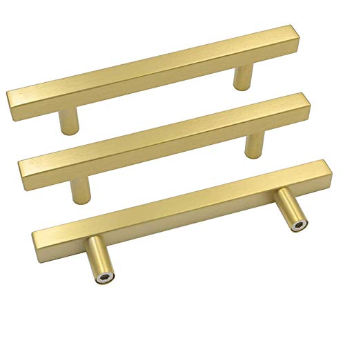 Goldenwarm 6-1/4 Inch Gold Cabinet Handles