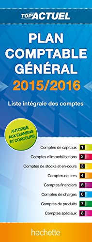 Plan comptable général 2015-2016