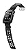 NatoGears Apple Watch Silicon Band, 42mm iWatch Bands with Protective Case Shockproof Rubber Replacement Strap with Metal Buckle Clasp for Apple Watch Series 3/2 / 1, Sport Edition, Men (Black)