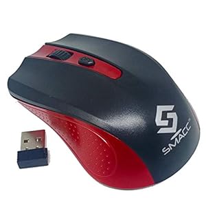 viboton Smacc Wireless Mouse, 2.4Ghz with USB Nano Receiver, 1200 DPI Optical Tracking Mice for PC Desktop Laptop…