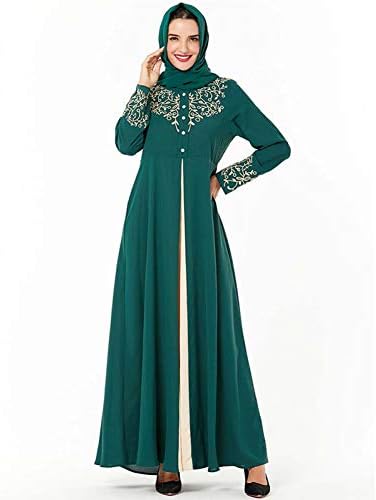 turkish islamic fashion dress Women Islamic Clothing Long Dubai Jalabiya Dress Moroccan Kaftan Cafta –  summer life6 main image 0