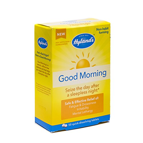 Jet Lag Homeopathic Relief Remedy Tablets by Hyland's Good Morning