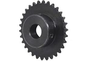 MF-TRANX #25 Chain Drive Sprocket Wheel 40 Teeth 04C40T - 20mm Bore 1/4" Pitch For #25H Roller Chain with Set Screws (bore: 20mm)