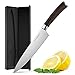 Homgeek Chef knife,Kitchen Knife Rust-Free Chopping Knife with Sharp Blade for Kitchen Cooks and Professional Chefs,8 Inches German Stainless Steel Ergonomic Handle