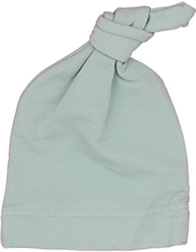 Chic Pipsqueak Light Green Baby Top Knot Hat