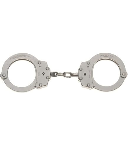 ★最終値下★中古の米国製 手錠 PEERLESS HANDCUFF Amazon.com: Peerless Handcuff Company Chain Link Handcuff (6