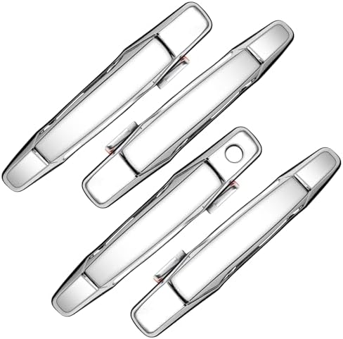 4-Piece Interior Door Handle Set For Chevy Avalanche Silverado Suburban & GMC Sierra Yukon 2007-2014