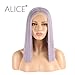 ALICE Lace Front Purple Wig, 13x6 Deep Part 14