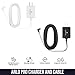 Wasserstein Quick-Charge 3.0 Wall Charger with Weatherproof 16-Foot Cable for Arlo Pro (Black)