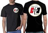 Hot Shirts Hurst Gold Floor Shift Black T-Shirt: XL - Shifter Wheels Decal Drag Gasser