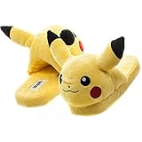 BioWorld Pokemon Pikachu Plush Slide Slippers