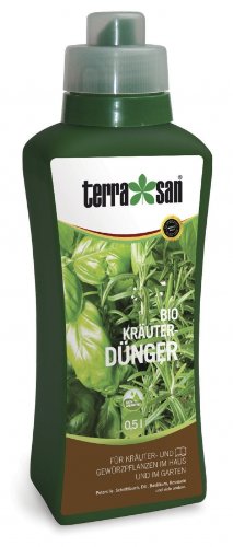terrasan Bio Kräuterdünger Flüssigdünger NK Dünger 3.2+6.6, 500ml (DLA22)