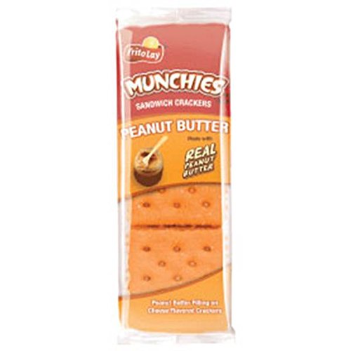 Munchies Peanut Butter on Toast Crackers, 1.42 Ounce (Pack