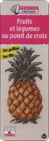 Fruits et légumes au point de croix
